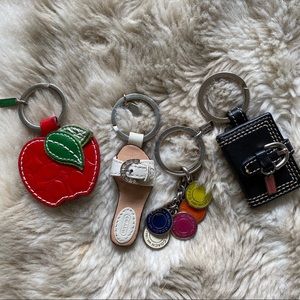 **BUNDLE** COACH Key Chain Set
